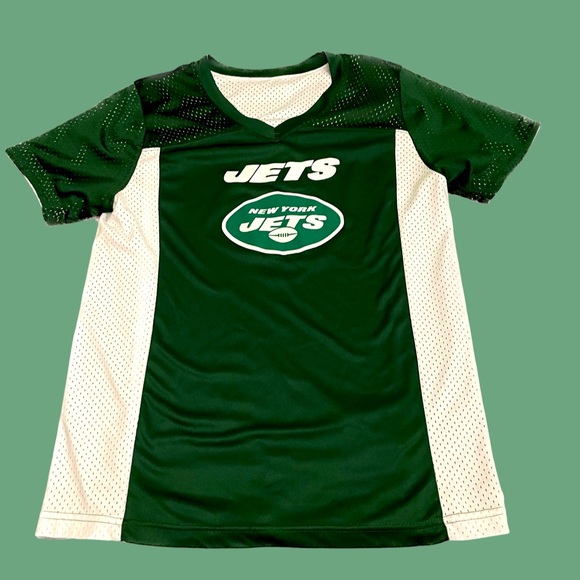 NFL Other - Youth Augusta JETS NFL jersey flag play football size XL reversible green white